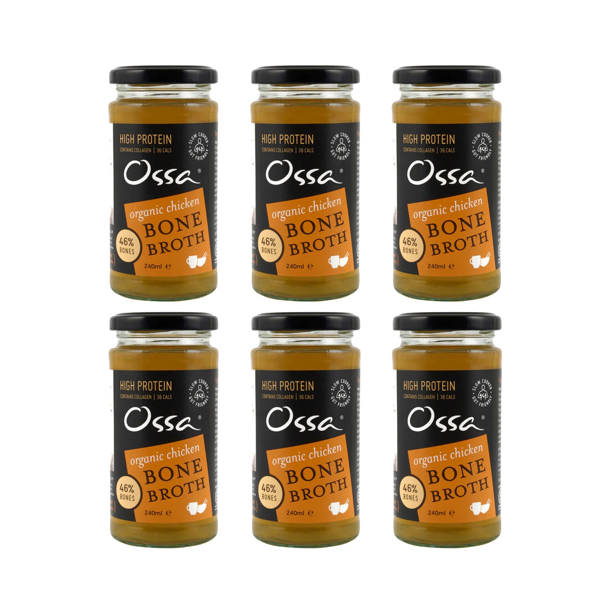 Ossa Organic Chicken Bone Broth (240ml)