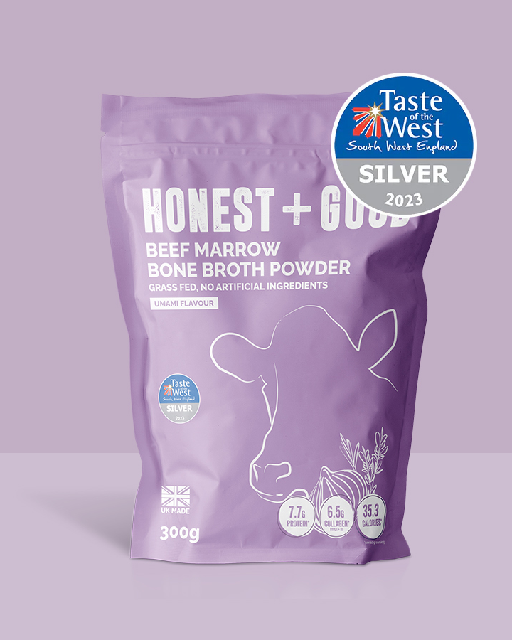 Honest + Good Beef Marrow Bone Broth Powder