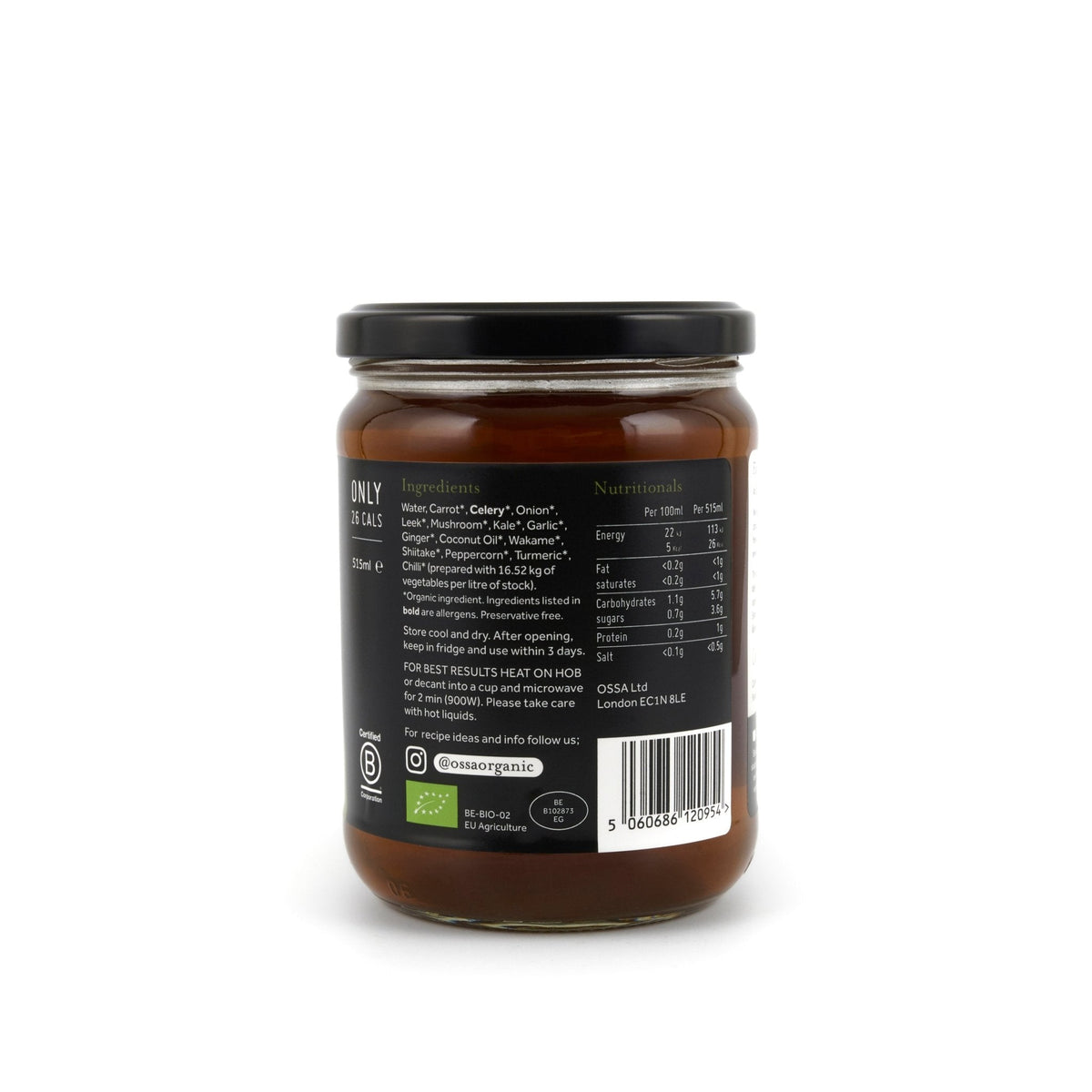Ossa Organic Vegetable Broth (515ml)